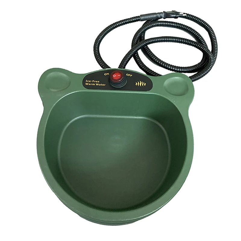 Heated Water Bowl For Dogs, Non-Freezing Outdoor Heated Dog Bowl, Winter Heated Pet Bowl For Cats, Chickens EU Plug 21X20x8cm
Heated Water Bowl For Dogs, Non-Freezing Outdoor Heated Dog Bowl, Winter Heated Pet Bowl For Cats, Chickens EU Plug 21X20x8cm