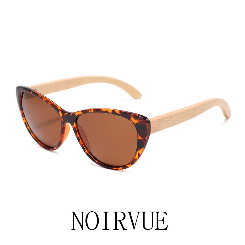 NOIRVUE Classic Cat-Eye Polarized Sunglasses with Wood Temples Unisex PC Frame UV400 European-American Style
NOIRVUE Classic Cat-Eye Polarized Sunglasses with Wood Temples Unisex PC Frame UV400 European-American Style