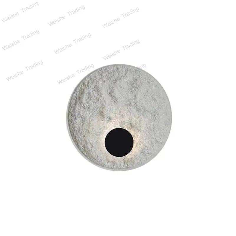 Nordic modern creative round led resin wall reading night lamps led indoor white black creative bedside bedroom wall light
Nordic modern creative round led resin wall reading night lamps led indoor white black creative bedside bedroom wall light