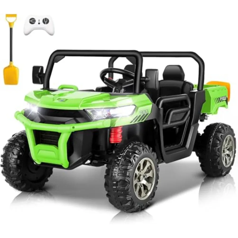 24V 4WD Ride on Car Dump Truck w/4X200W Motor, 2 Seaters, Gift Flower, 2.4G Remote Control, Bluetooth Music, LED Light, 24 Volt
24V 4WD Ride on Car Dump Truck w/4X200W Motor, 2 Seaters, Gift Flower, 2.4G Remote Control, Bluetooth Music, LED Light, 24 Volt