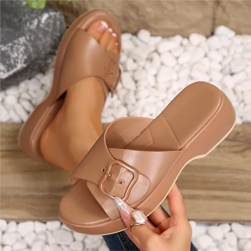 Shoes Sandals Women Summer Fashion Wedge Shoes Woman Elegant Women's Sandals Slip On Plus Size Female Footwear Zapatos De Mujer
Shoes Sandals Women Summer Fashion Wedge Shoes Woman Elegant Women's Sandals Slip On Plus Size Female Footwear Zapatos De Mujer