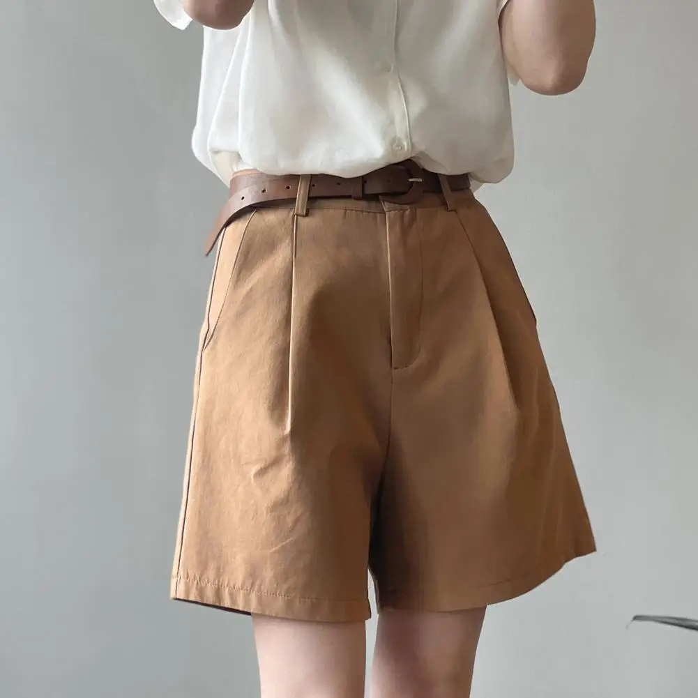 Women Casual Shorts Stylish High Waist Women's Suit Shorts with Pockets for Office Wear A-line Knee Length Cargo for Summer
Women Casual Shorts Stylish High Waist Women's Suit Shorts with Pockets for Office Wear A-line Knee Length Cargo for Summer