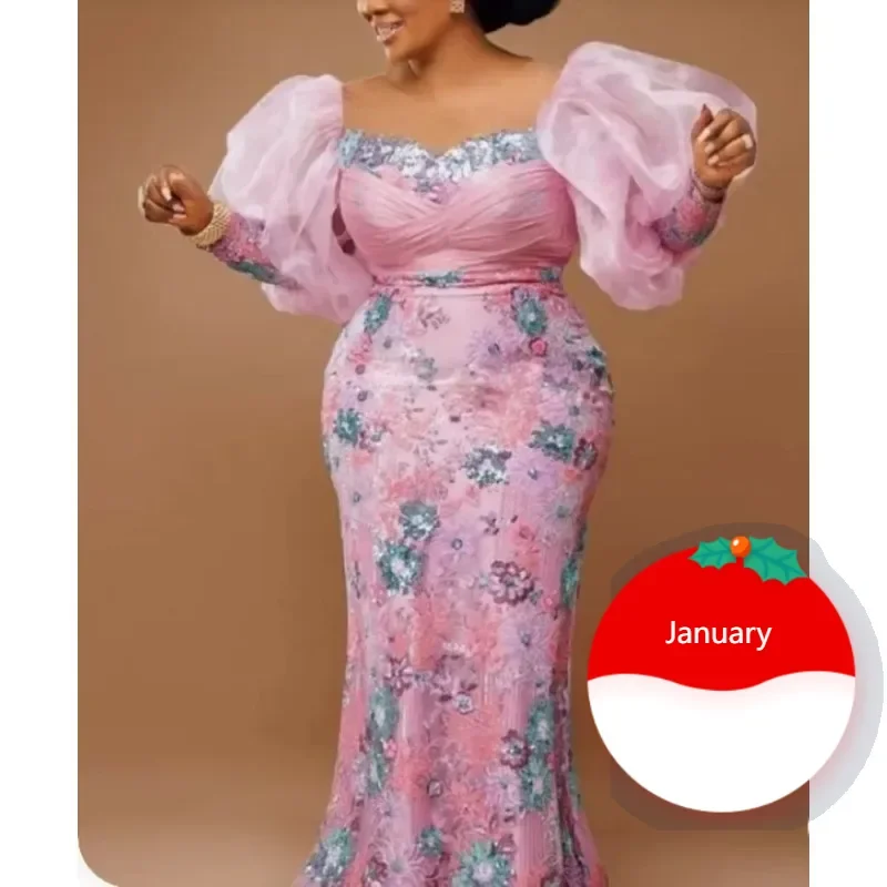 Customized CustomizedCustomizedHot spring and summer plus size women's mini dress floor-length pink dress evening dress fishtail
Customized CustomizedCustomizedHot spring and summer plus size women's mini dress floor-length pink dress evening dress fishtail