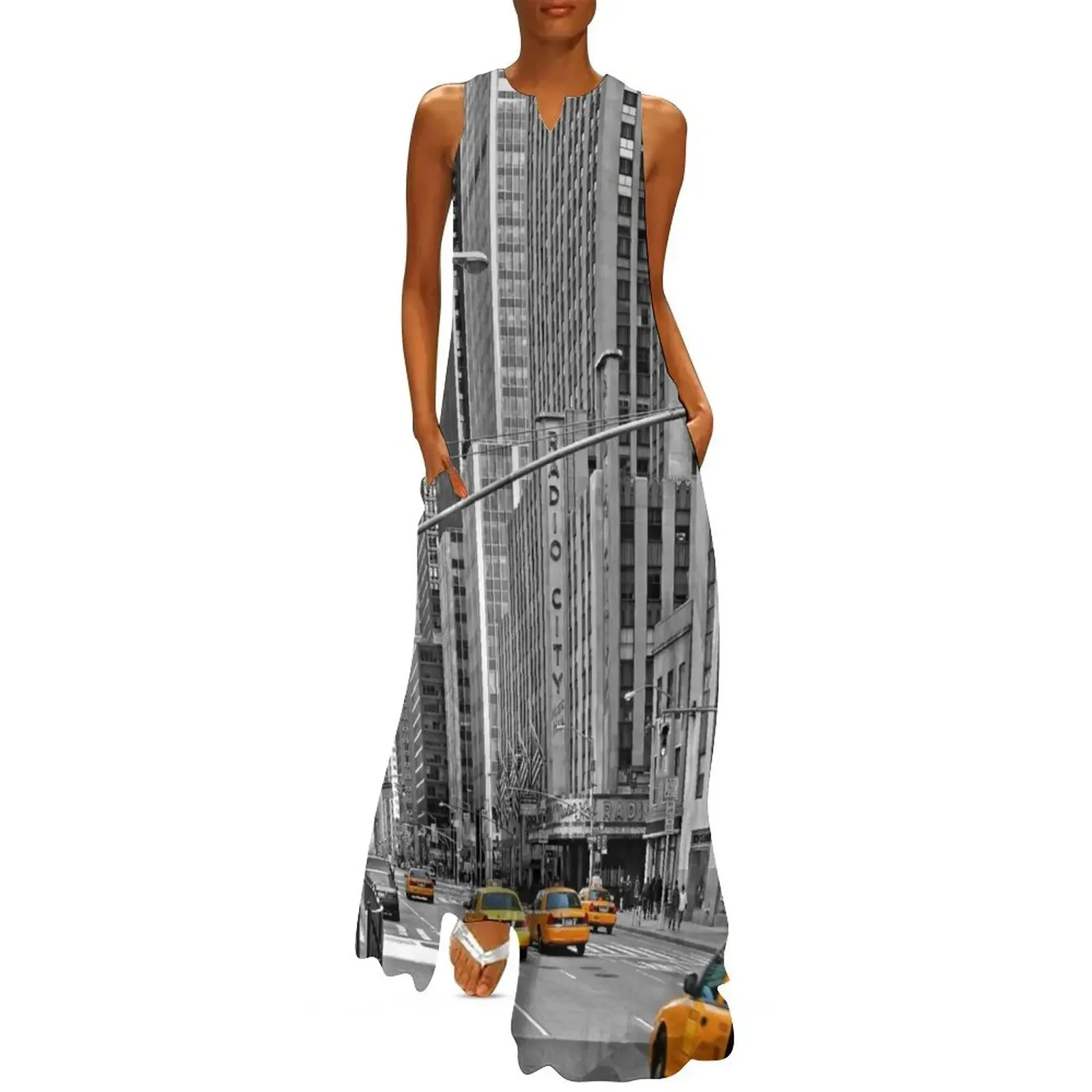 NYC Yellow Cabs Radio City Music Hall Long Dress Casual dresses long sleeve dresses Dress
NYC Yellow Cabs Radio City Music Hall Long Dress Casual dresses long sleeve dresses Dress