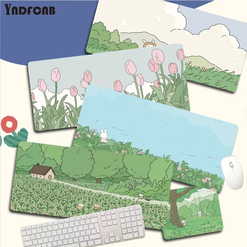 Cute Rabbit Green Anime Mousepad Hot Large Gaming Mouse Pad XL Locking Edge Size For Gameing World Of Tanks CS GO Zelda
Cute Rabbit Green Anime Mousepad Hot Large Gaming Mouse Pad XL Locking Edge Size For Gameing World Of Tanks CS GO Zelda