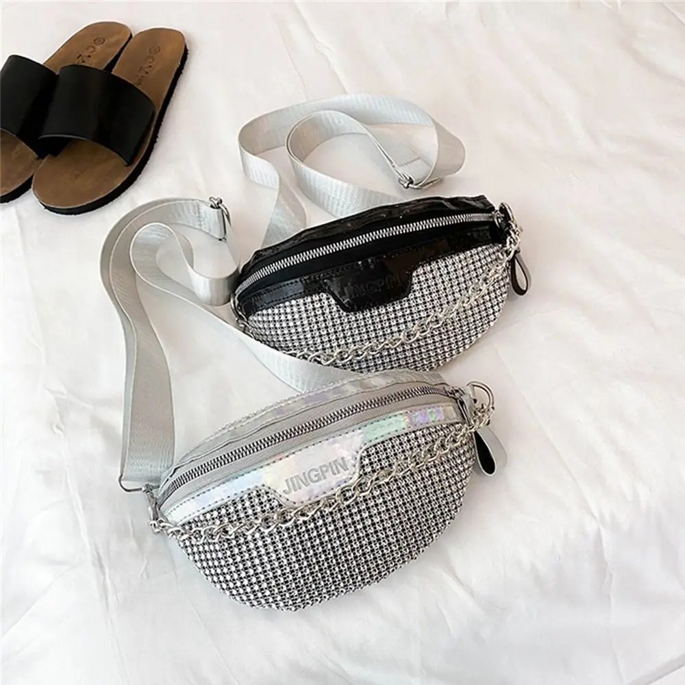 Personality Rhinestones Waist Pack Shiny Crystal Chest Bag Fanny Packs Dinner Party 
Personality Rhinestones Waist Pack Shiny Crystal Chest Bag Fanny Packs Dinner Party