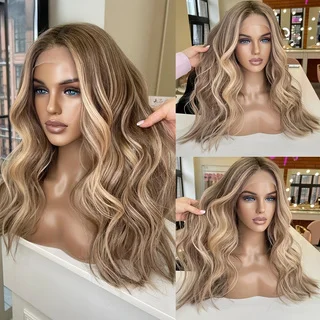 Glueless Natural 24inch Body Wave Highlight Blond 5x5 Silk Base Jewish Human Hair Wig Baby Hair HD Lace European Hair Preplucked
Glueless Natural 24inch Body Wave Highlight Blond 5x5 Silk Base Jewish Human Hair Wig Baby Hair HD Lace European Hair Preplucked