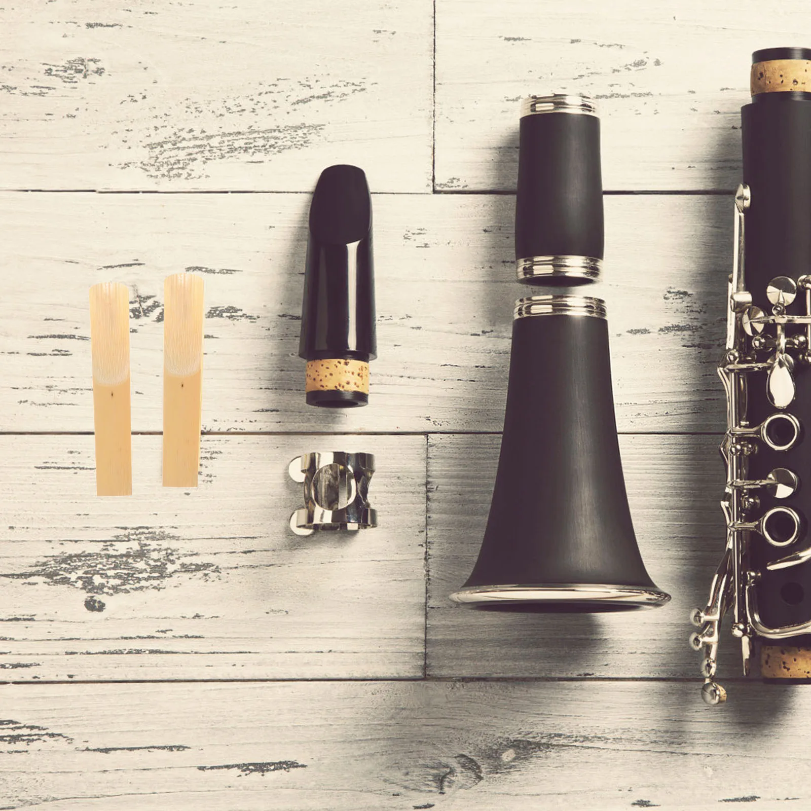 10 pcs Clarinet B Flat Reeds Beginner Player Accessories Performance Wood Clarinet Reeds Practical Enhanced Sound Quality
10 pcs Clarinet B Flat Reeds Beginner Player Accessories Performance Wood Clarinet Reeds Practical Enhanced Sound Quality