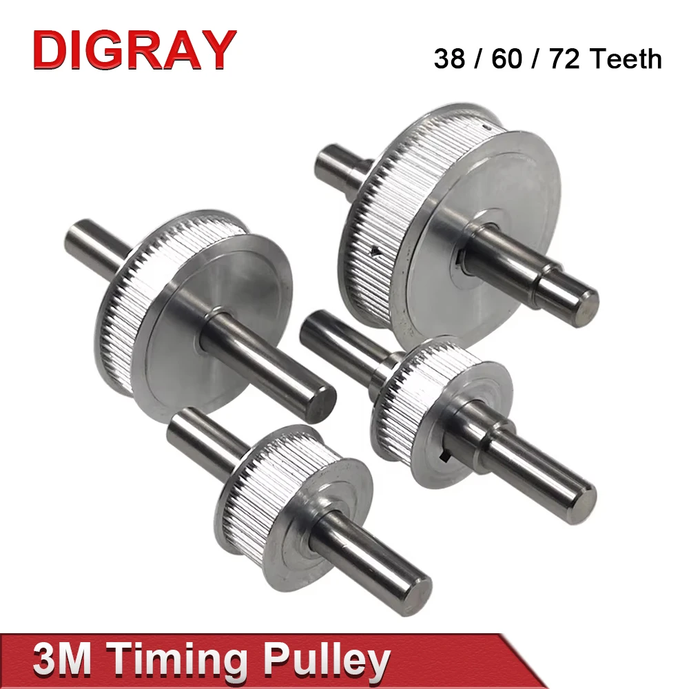 Синхронный шкив DIGRAY 3M из алюминиевого сплава, 38/60/72 зуба, шаг 16 мм/14,5 мм
Синхронный шкив DIGRAY 3M из алюминиевого сплава, 38/60/72 зуба, шаг 16 мм/14,5 мм