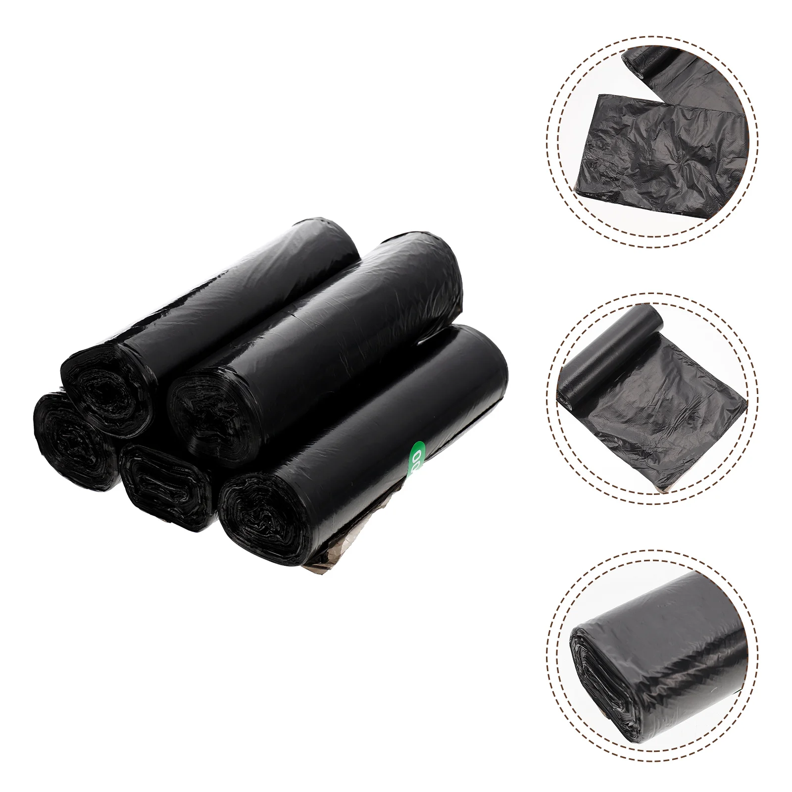 5 Rolls of Bathroom Garbage Bags Kitchen Black Trash Bags Thickened Rubbish Bag portable toilet bags small trash bags
5 Rolls of Bathroom Garbage Bags Kitchen Black Trash Bags Thickened Rubbish Bag portable toilet bags small trash bags
