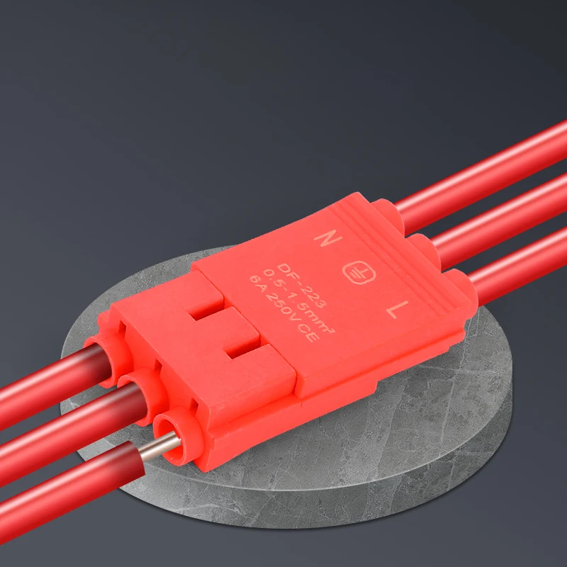 1/5 PCS Fast Electrical Wires Connectors Detachable Cable Connector Splice Electrical Cables Hard-wired Terminal Blocks
1/5 PCS Fast Electrical Wires Connectors Detachable Cable Connector Splice Electrical Cables Hard-wired Terminal Blocks