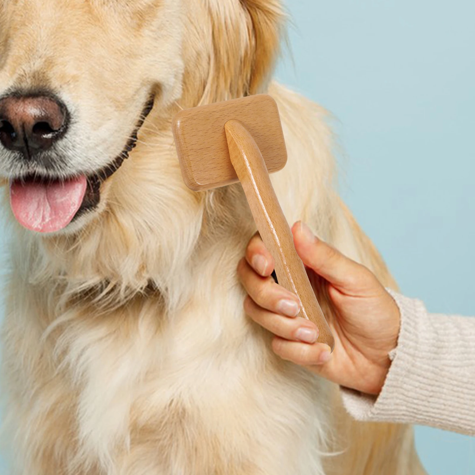 Dog Wooden for Poodle Golden Retriever Natural Comfortable Handle Self Cleaning Slicker Brush Pet Grooming Cats Dogs
Dog Wooden for Poodle Golden Retriever Natural Comfortable Handle Self Cleaning Slicker Brush Pet Grooming Cats Dogs