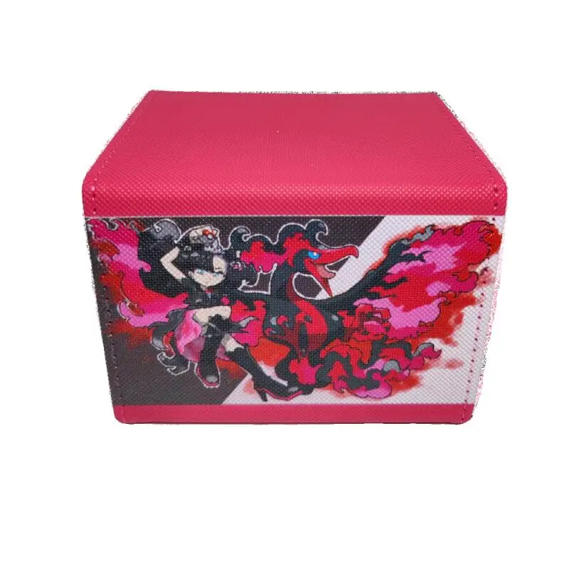 Marnie & Moltres PTCG DIY Large Capacity Leather Card Box Thickened Anime Game Collection Card Storage Box
Marnie & Moltres PTCG DIY Large Capacity Leather Card Box Thickened Anime Game Collection Card Storage Box
