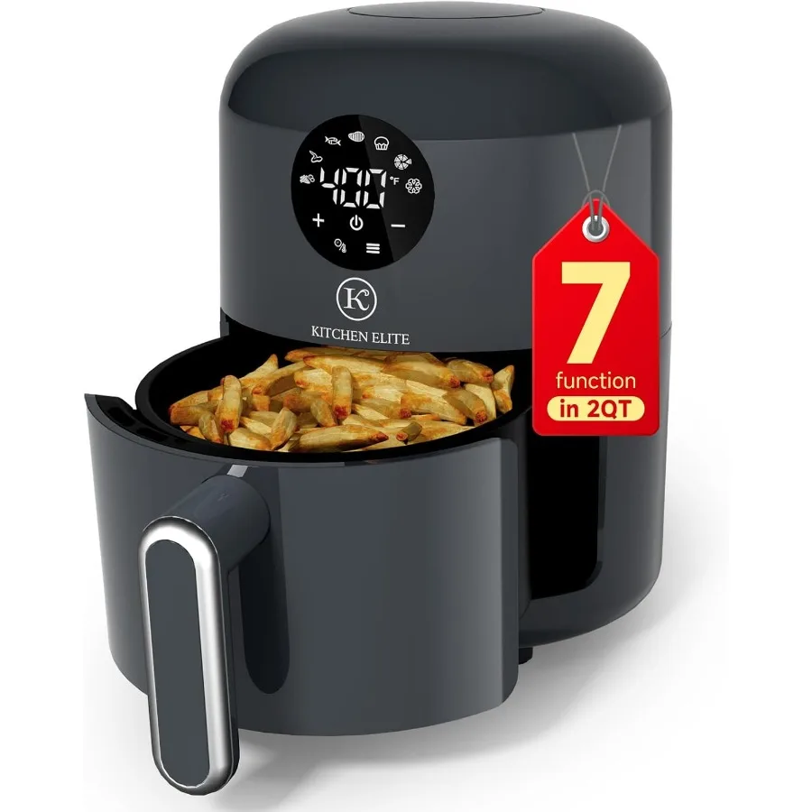 Compact 7-in-1 Digital Air Fryer 90+ Less Oil Nonstick Dishwasher Safe Basket Easy for Crispy Meals Snacks Includes Tray Space
Compact 7-in-1 Digital Air Fryer 90+ Less Oil Nonstick Dishwasher Safe Basket Easy for Crispy Meals Snacks Includes Tray Space