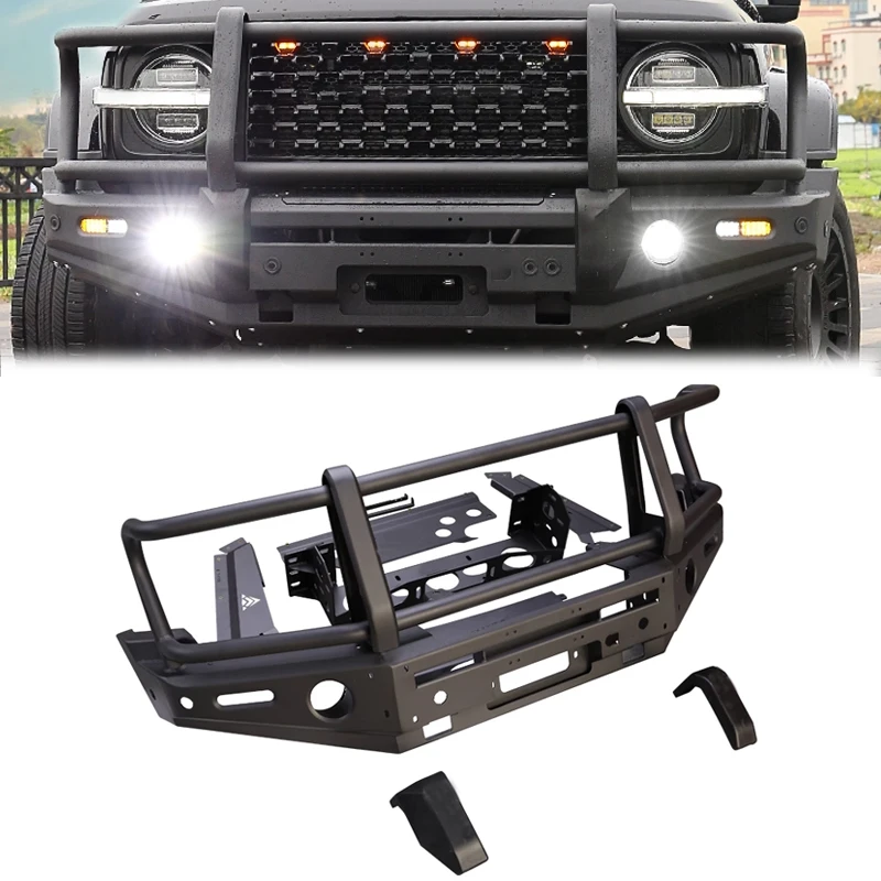 High Quality Manganese Steel Bull Bar Easy Installation ABS Bumper Kit For Tank 300 Auto Parts Auto Body Upgrade Manufacturing
High Quality Manganese Steel Bull Bar Easy Installation ABS Bumper Kit For Tank 300 Auto Parts Auto Body Upgrade Manufacturing