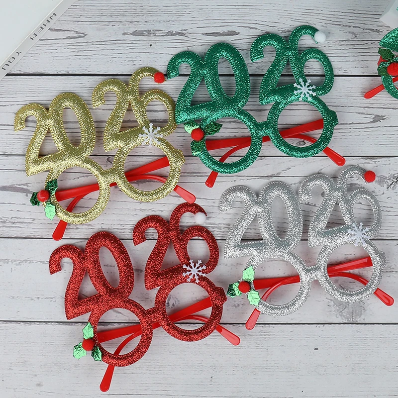 2026 Digital Funny Christmas Glasses Frame for New Year Eve Party Decoration Supplies Creative Photo Booth Prop Kids Gift Favors
2026 Digital Funny Christmas Glasses Frame for New Year Eve Party Decoration Supplies Creative Photo Booth Prop Kids Gift Favors