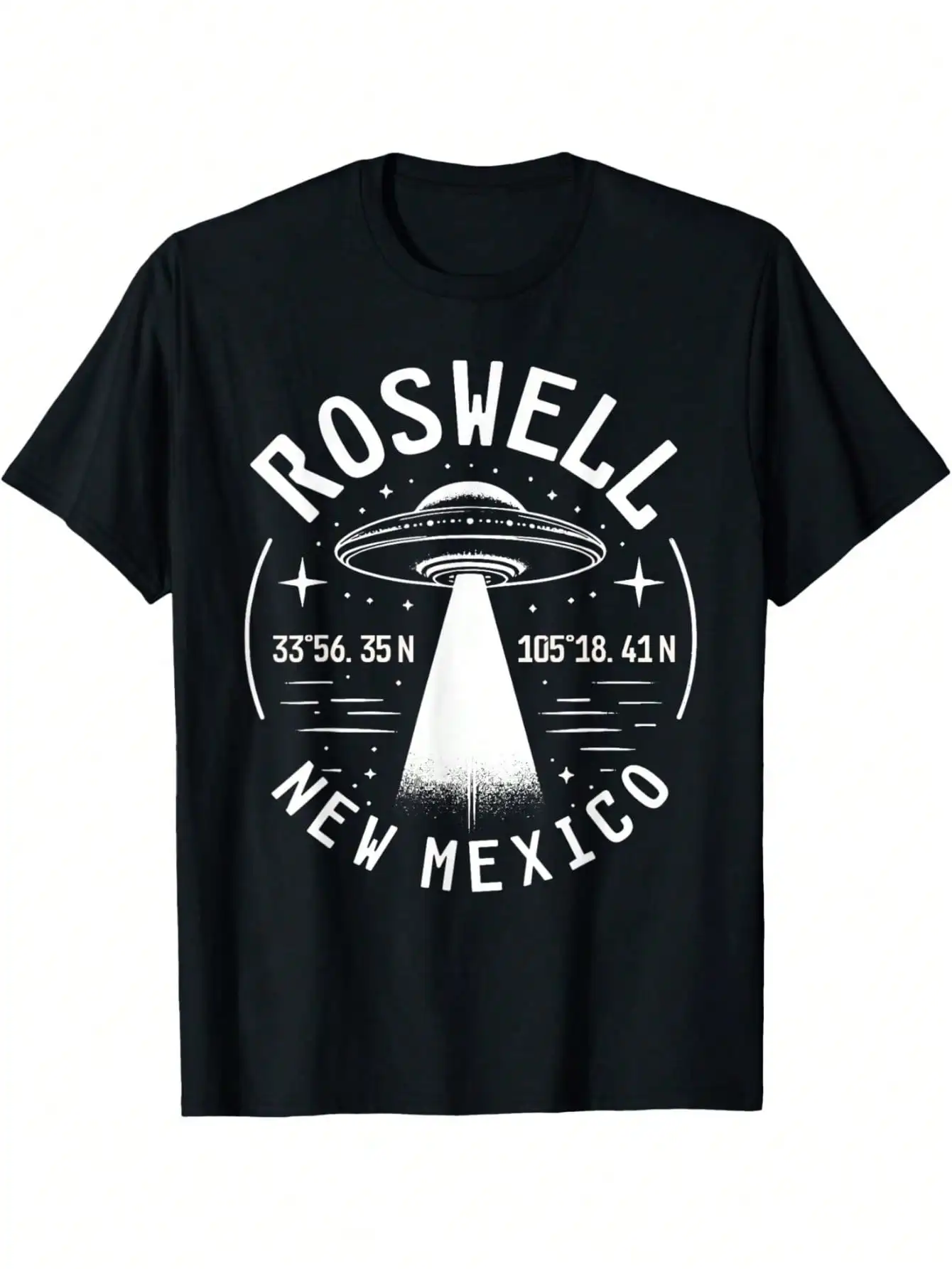 Roswell UFO Graphic Tee For Men 100 Cotton Crew Neck Short Sleeve T-Shirt With Alien Area 51 Design Perfect For Sci-Fi Fans
Roswell UFO Graphic Tee For Men 100 Cotton Crew Neck Short Sleeve T-Shirt With Alien Area 51 Design Perfect For Sci-Fi Fans