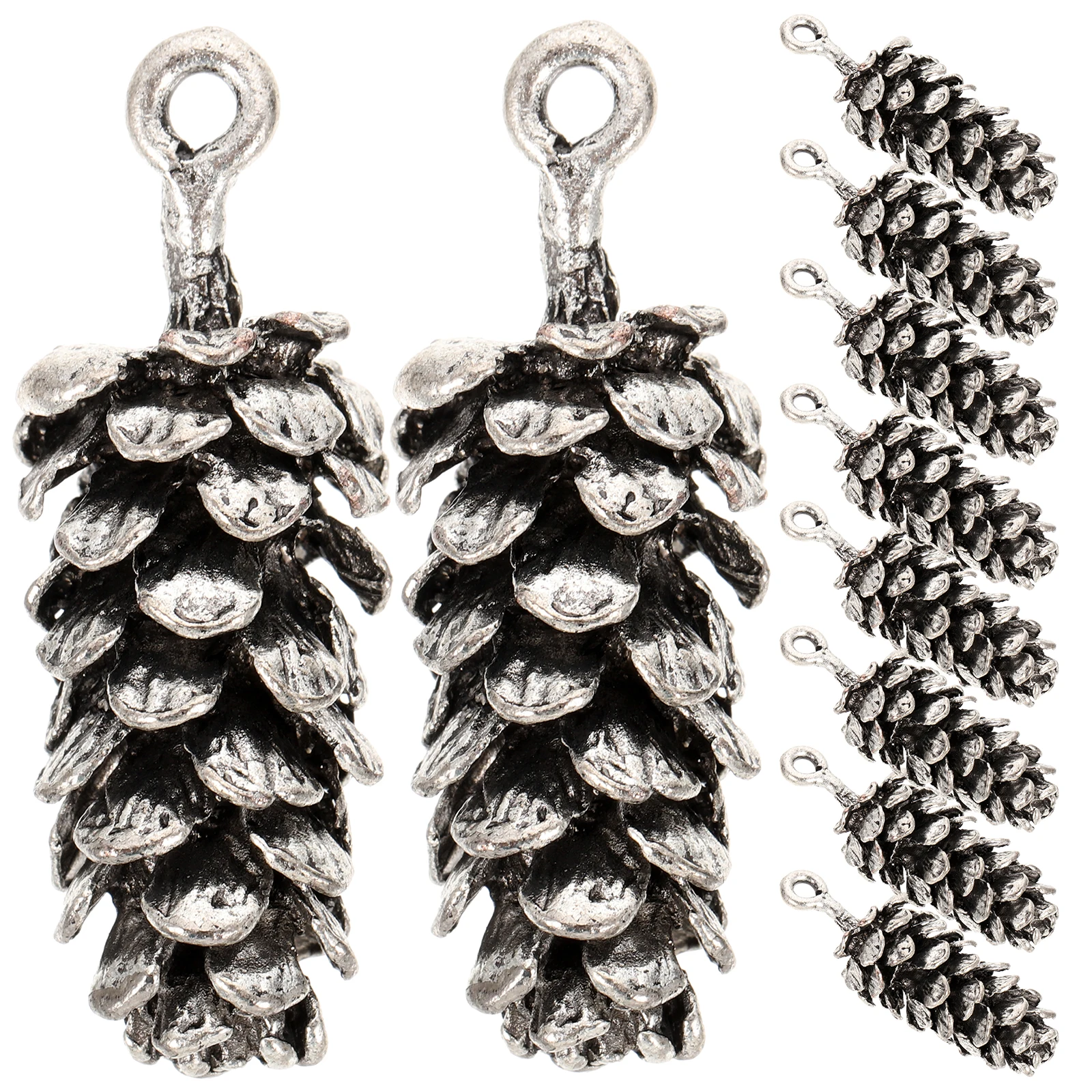 10Pcs Pine Pendants Jewelry Necklace Making Accessories Golden Silver Color Necklace Making Supplies Decorative Charms
10Pcs Pine Pendants Jewelry Necklace Making Accessories Golden Silver Color Necklace Making Supplies Decorative Charms