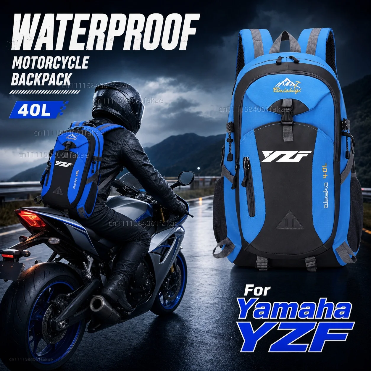 For Yamaha YZF R3 R25 R6 R1 2013-2019 Motorcycle Backpack 40L Waterproof Travel Backpack Outdoor Hiking Camping Daypack
For Yamaha YZF R3 R25 R6 R1 2013-2019 Motorcycle Backpack 40L Waterproof Travel Backpack Outdoor Hiking Camping Daypack