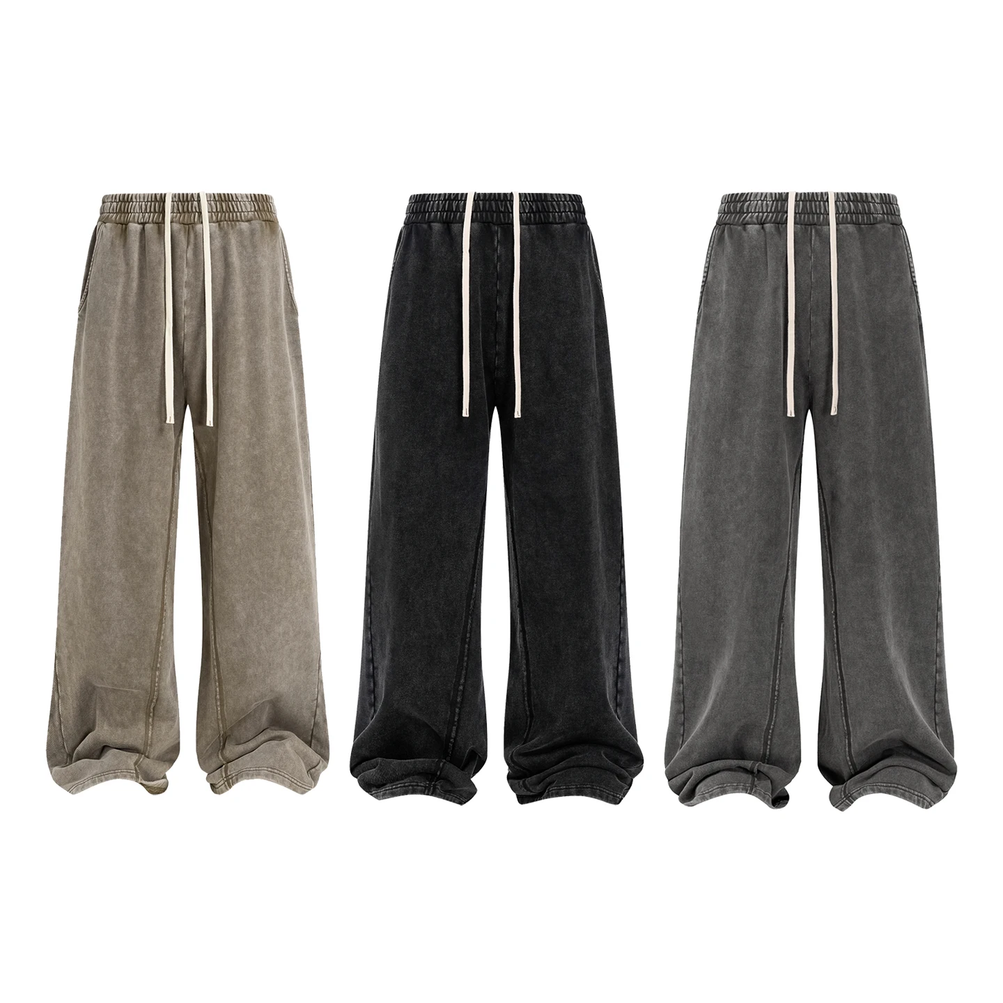 Retro Washed American Style Autumn New Loose Casual Pants Men's Torn Splicing High Street Casual Long Trousers Trendy
Retro Washed American Style Autumn New Loose Casual Pants Men's Torn Splicing High Street Casual Long Trousers Trendy
