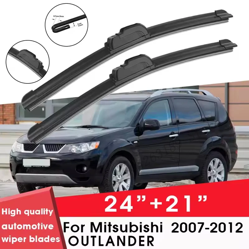 Car Wiper Blade Blades For Mitsubishi OUTLANDER 2007-2012 24"+21" Windshield Windscreen Clean Rubber Silicon Cars Wipers
Car Wiper Blade Blades For Mitsubishi OUTLANDER 2007-2012 24"+21" Windshield Windscreen Clean Rubber Silicon Cars Wipers