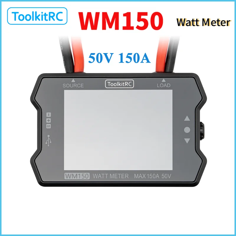 Измеритель мощности ToolkitRC WM150, анализатор энергии 50В 150А, 32-битный ARM тестер напряжения и тока, выход PWM для RC FPV дронов
Измеритель мощности ToolkitRC WM150, анализатор энергии 50В 150А, 32-битный ARM тестер напряжения и тока, выход PWM для RC FPV дронов
