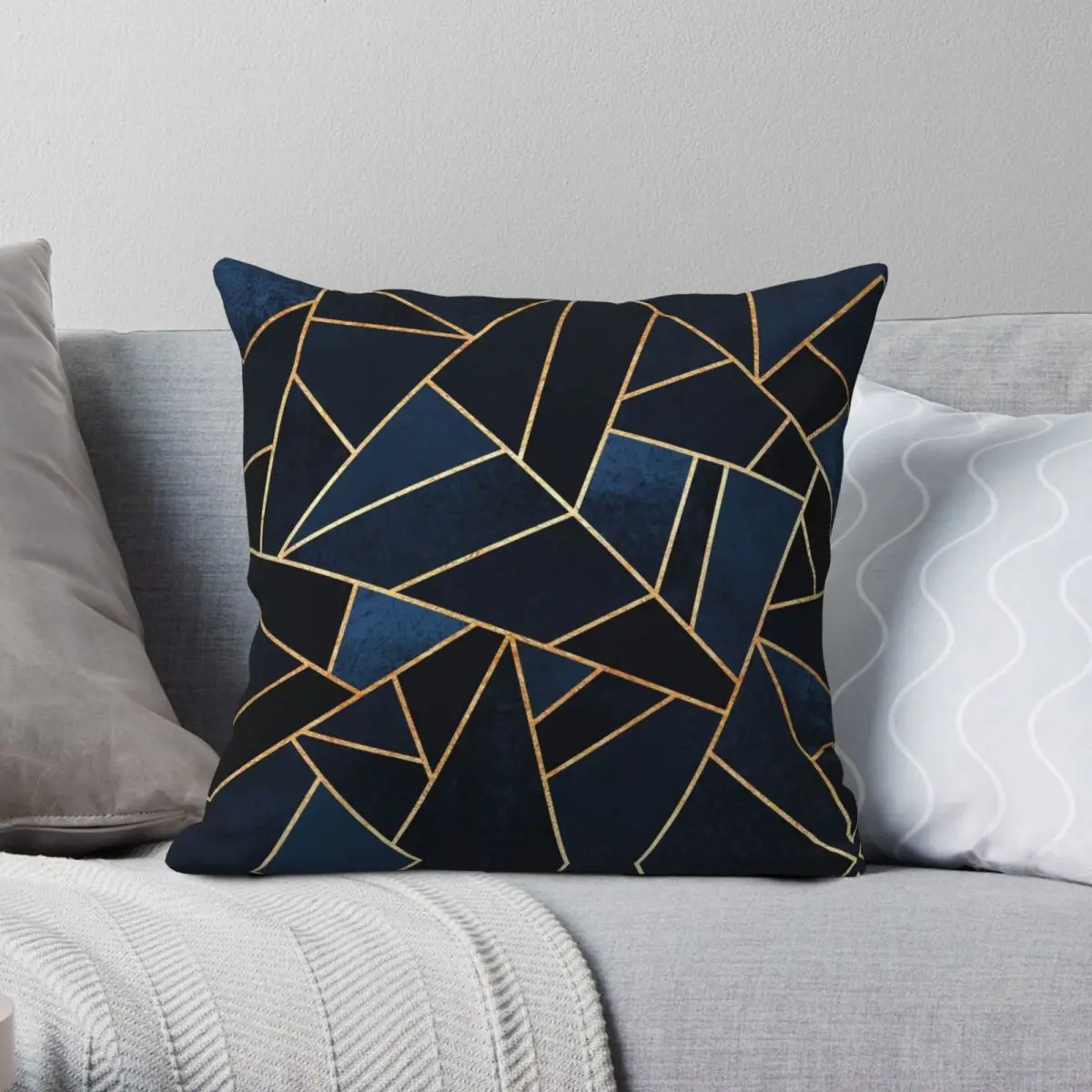 Navy Stone Geometric Square Pillowcase Polyester Linen Velvet Printed Zip Decor Sofa Cushion Cover 45x45
Navy Stone Geometric Square Pillowcase Polyester Linen Velvet Printed Zip Decor Sofa Cushion Cover 45x45