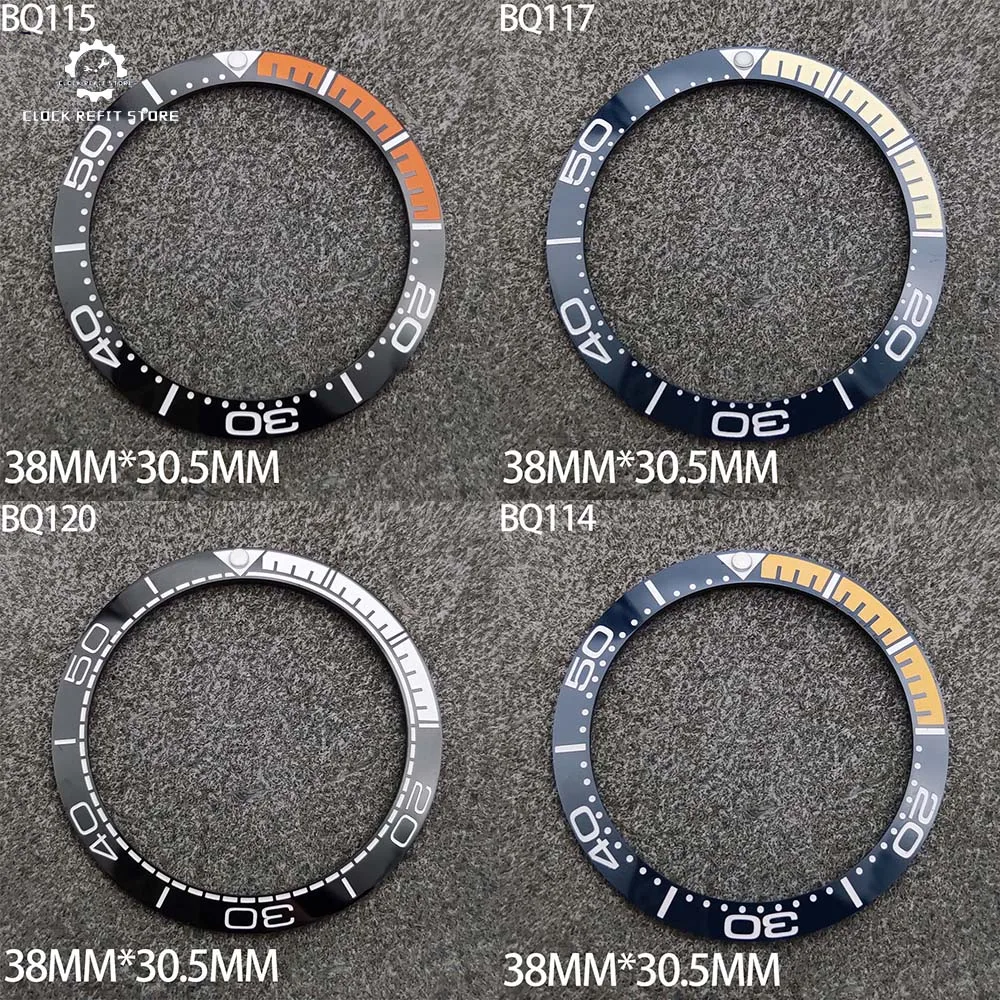 38mm Bezel, Ceramic Bezel for Men's Automatic Mechanical Watches, Replacement Watch Accessories
38mm Bezel, Ceramic Bezel for Men's Automatic Mechanical Watches, Replacement Watch Accessories