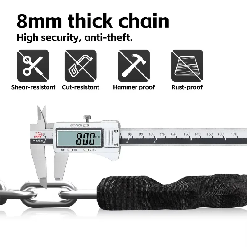 Made in China wholesale prices Smart Chain Lock
Made in China wholesale prices Smart Chain Lock