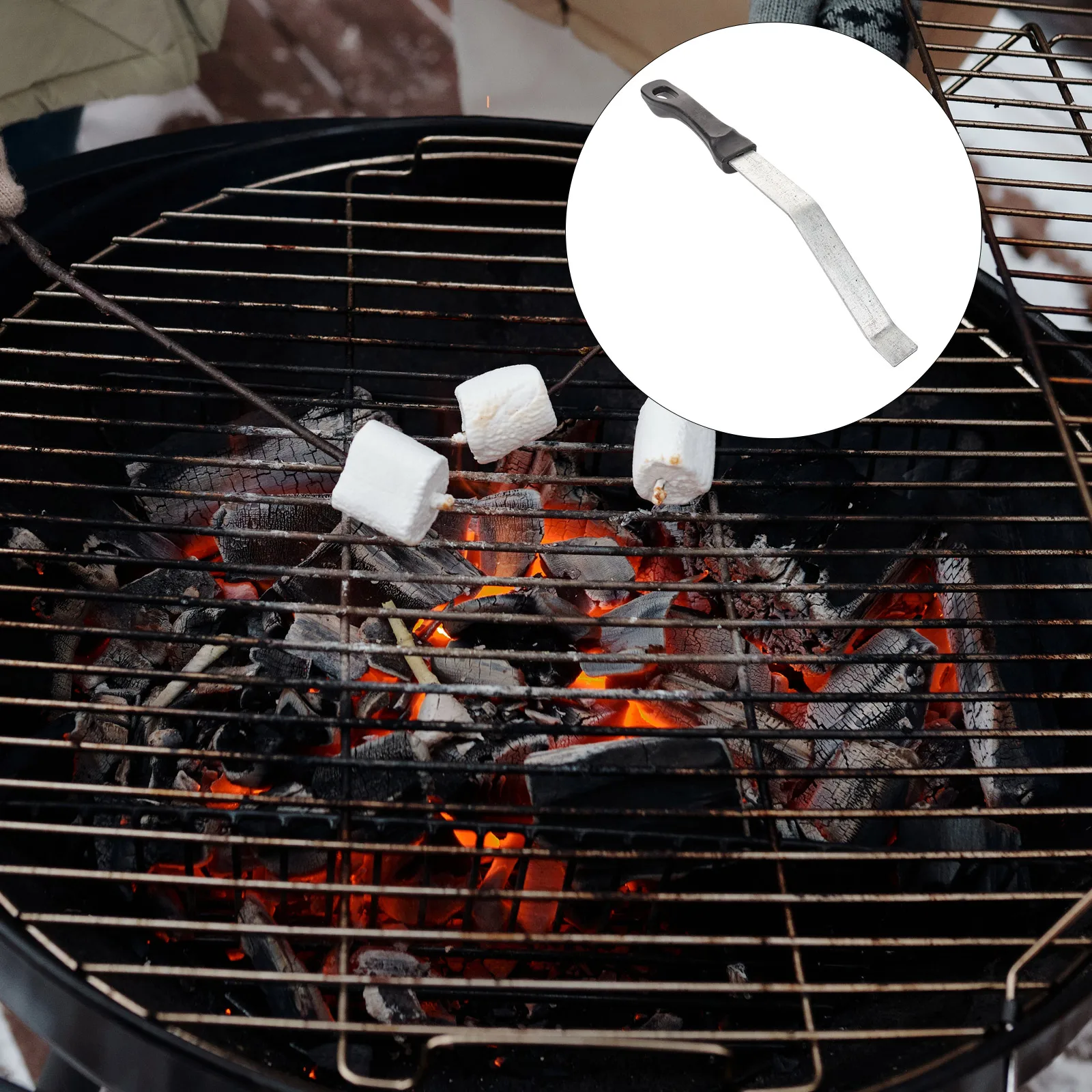 Portable Grill Grate Lifter Universal Barbecue Grid Lifter Heat-Resistant Kitchen Tool Stainless Steel Design For Bbq Plate Pan
Portable Grill Grate Lifter Universal Barbecue Grid Lifter Heat-Resistant Kitchen Tool Stainless Steel Design For Bbq Plate Pan