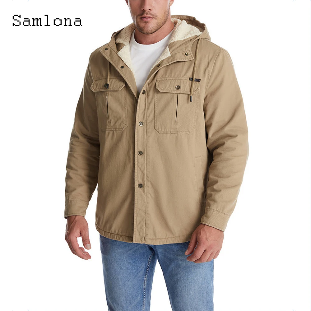 Mens Outdoor Casual Hooded Jackets Male Streetwear 2023 European Style Fashion Pocket Design Tops Outerwear Winter Velvet Coats
Mens Outdoor Casual Hooded Jackets Male Streetwear 2023 European Style Fashion Pocket Design Tops Outerwear Winter Velvet Coats