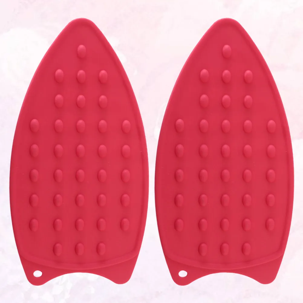 2Pcs Thick Silicone Iron Hot Protection Rest Pad Insulation Board Non-Slip Heat Resistant Mat Hanging Hole Multipurpose Ironing
2Pcs Thick Silicone Iron Hot Protection Rest Pad Insulation Board Non-Slip Heat Resistant Mat Hanging Hole Multipurpose Ironing