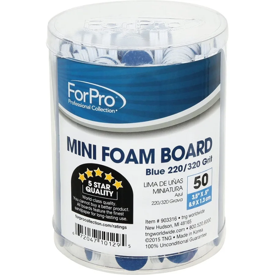 Blue Foam Board 220 320g 3.5" 50ct
Blue Foam Board 220 320g 3.5" 50ct