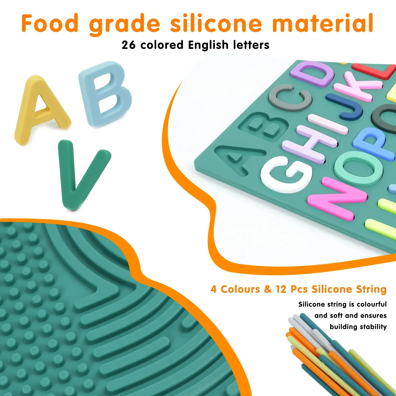 Montessori Toy Busy Board Sensory Activity Board Game Silicone Kids Toys Anxiety Relief Stress Twistable Sensory Toys Baby Gifts
Montessori Toy Busy Board Sensory Activity Board Game Silicone Kids Toys Anxiety Relief Stress Twistable Sensory Toys Baby Gifts