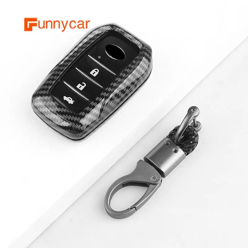 Carbon Fiber Car Key Case Cover Bag For Toyota Chr Rav4 Auris Avensis Prius Aygo Camry Corolla Land Cruiser 200 Prado Crown
Carbon Fiber Car Key Case Cover Bag For Toyota Chr Rav4 Auris Avensis Prius Aygo Camry Corolla Land Cruiser 200 Prado Crown