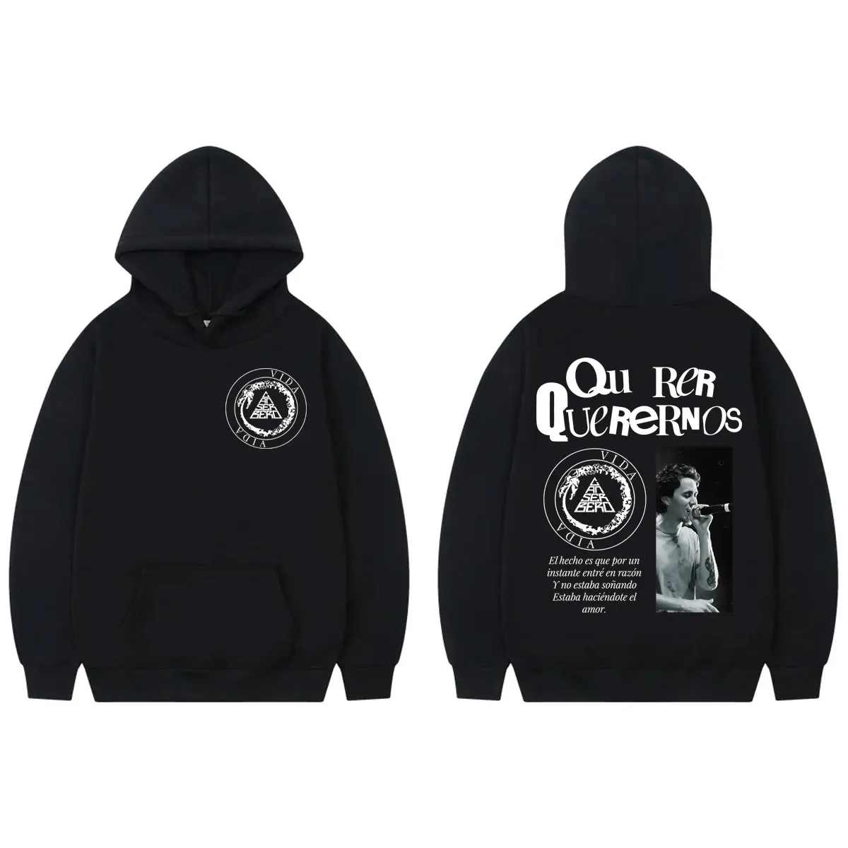 Rapper Canserbero Album Graphic Hoodie Men Women Clothing Hip Hop Fashion Pullovers High Quality Fleece Long Sleeve Sweatshirts
Rapper Canserbero Album Graphic Hoodie Men Women Clothing Hip Hop Fashion Pullovers High Quality Fleece Long Sleeve Sweatshirts