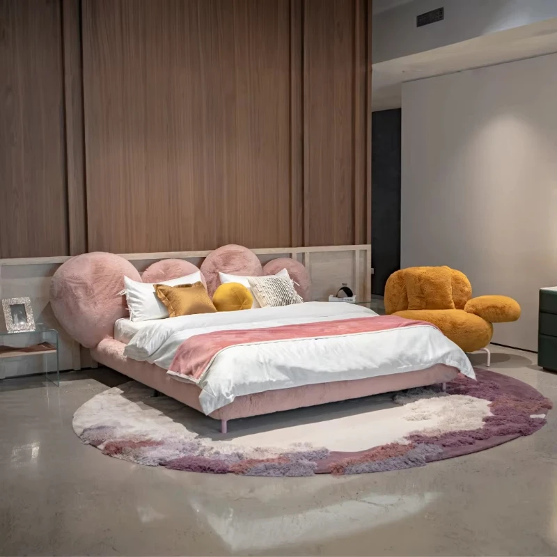 High Headboard Linen Bed Room Furniture Design Luxury Wooden Square King Bed
High Headboard Linen Bed Room Furniture Design Luxury Wooden Square King Bed