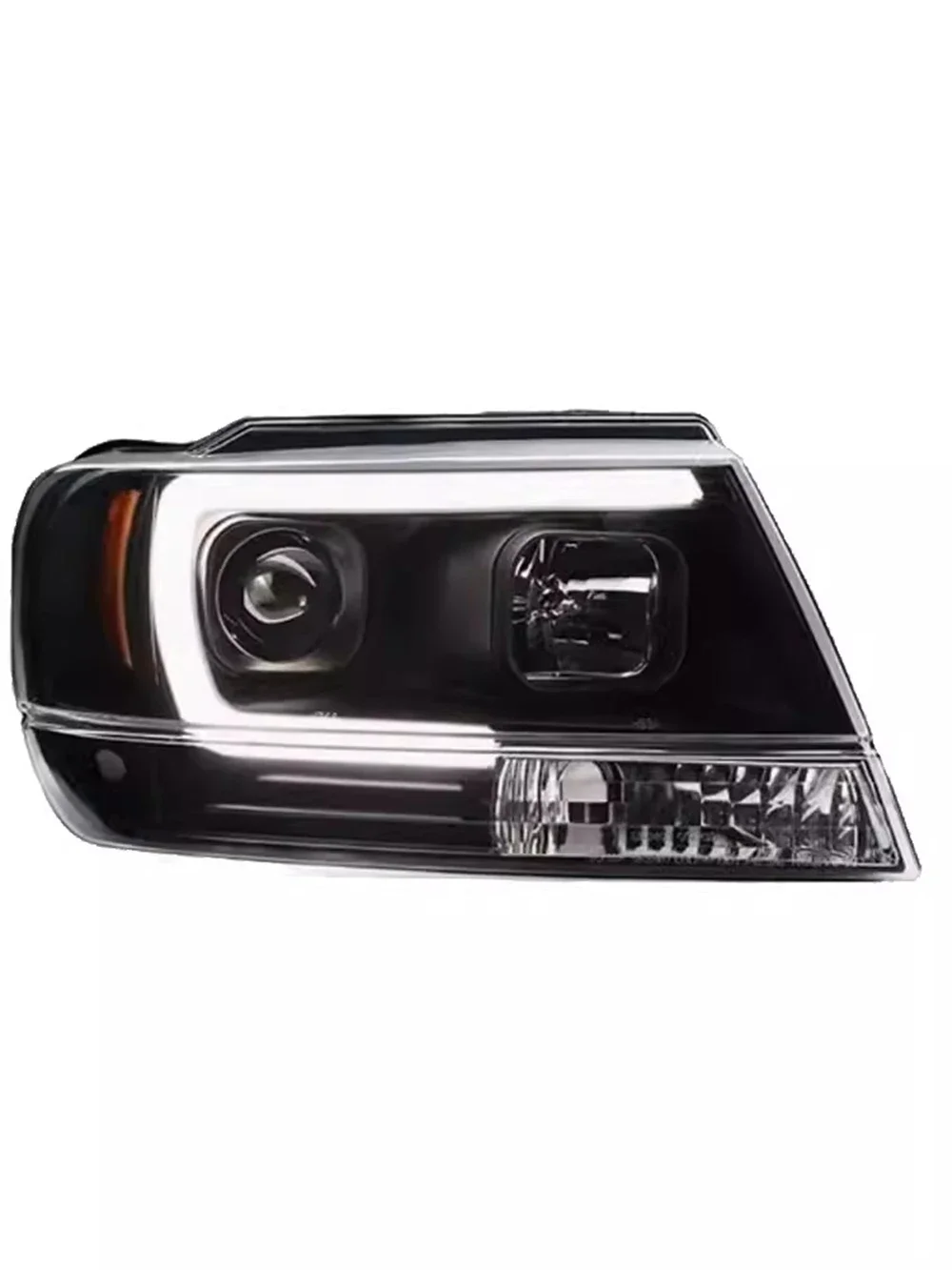 Передняя фара автомобиля в сборе для Jeep Grand Cherokee DRL 1999-2004 годов, дневные ходовые огни, указатель поворота, 2 шт.
Передняя фара автомобиля в сборе для Jeep Grand Cherokee DRL 1999-2004 годов, дневные ходовые огни, указатель поворота, 2 шт.