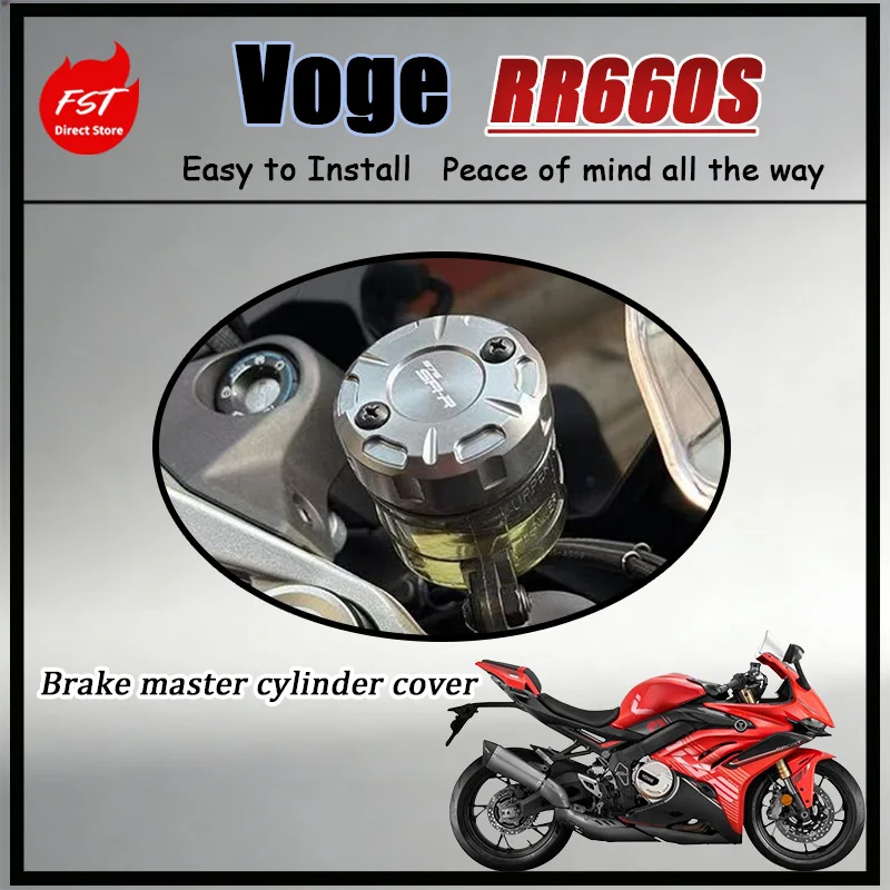 FOR Voge RR660S Non-Destructive Installation Brake Reservoir Cover Direct Mount Decor Pump Cap Motorcycle Accessory
FOR Voge RR660S Non-Destructive Installation Brake Reservoir Cover Direct Mount Decor Pump Cap Motorcycle Accessory