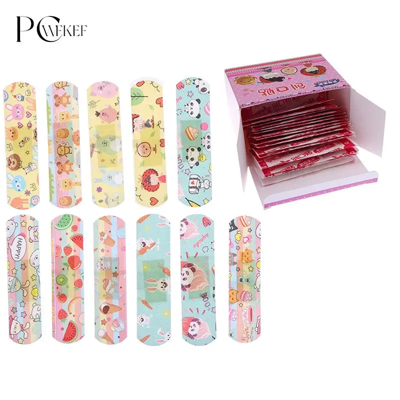 120pcs Waterproof Breathable Cute Cartoon Band Aid Hemostasis Adhesive Bandages First Aid Emergency Kit For Kids Children
120pcs Waterproof Breathable Cute Cartoon Band Aid Hemostasis Adhesive Bandages First Aid Emergency Kit For Kids Children