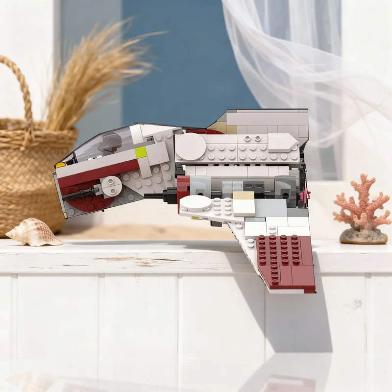 410pcs MOC Nu Class Republic Attack Shuttle Midi Scale Star Battle Model Building Blocks Creative Gift DIY Display Decor Adult
410pcs MOC Nu Class Republic Attack Shuttle Midi Scale Star Battle Model Building Blocks Creative Gift DIY Display Decor Adult