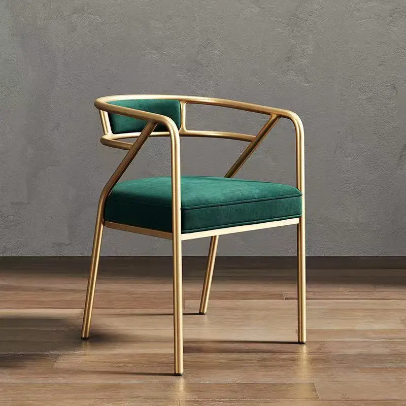 Nordic light luxury dining chair Internet celebrity leisure back chair Cafe milk tea shop B & B modern restaurant Hotel wrought
Nordic light luxury dining chair Internet celebrity leisure back chair Cafe milk tea shop B & B modern restaurant Hotel wrought
