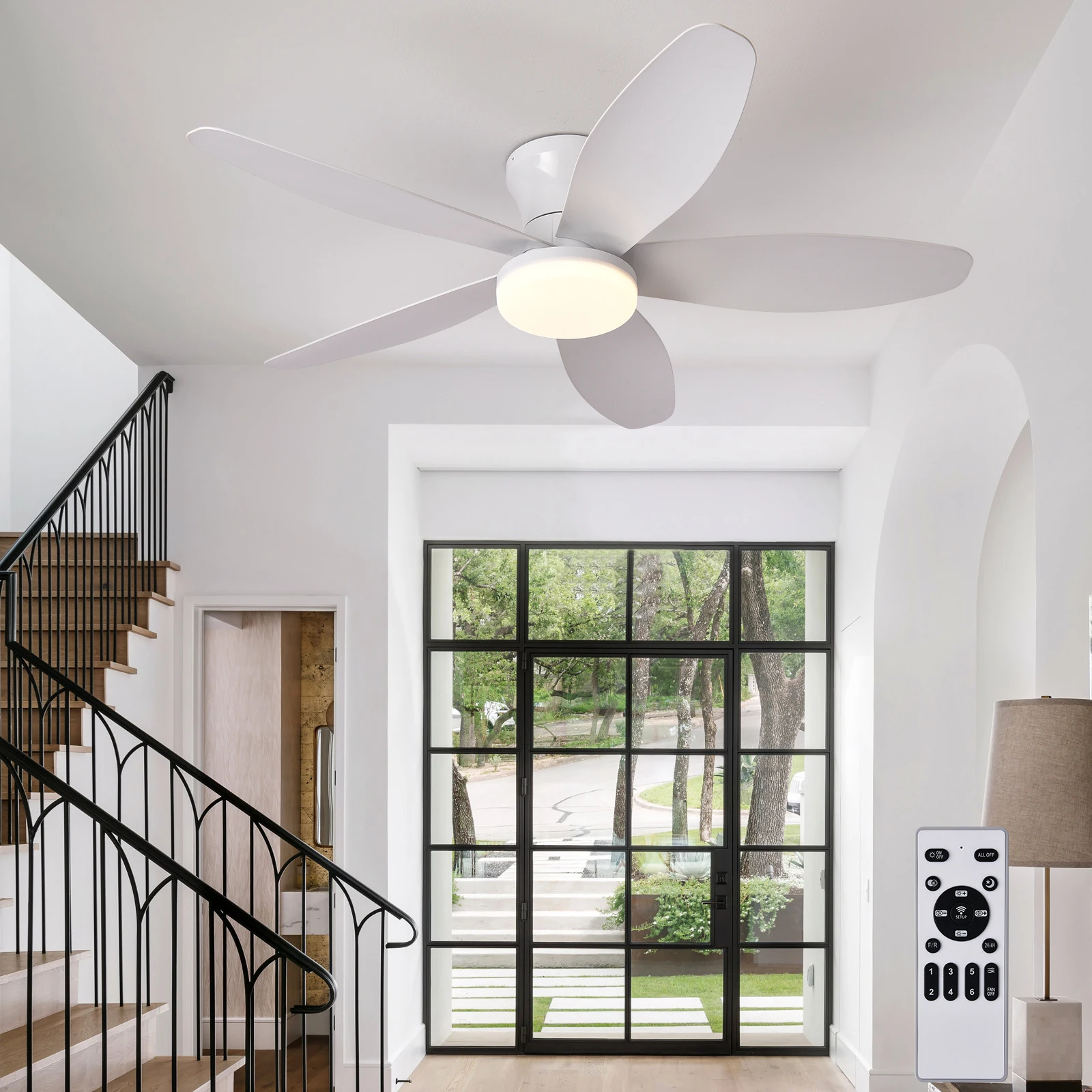Ceiling Fans with Lights and Remote Control, Mount Ceiling Fans with Lights LED and App Control,6 Speed Reversible Blades,
Ceiling Fans with Lights and Remote Control, Mount Ceiling Fans with Lights LED and App Control,6 Speed Reversible Blades,