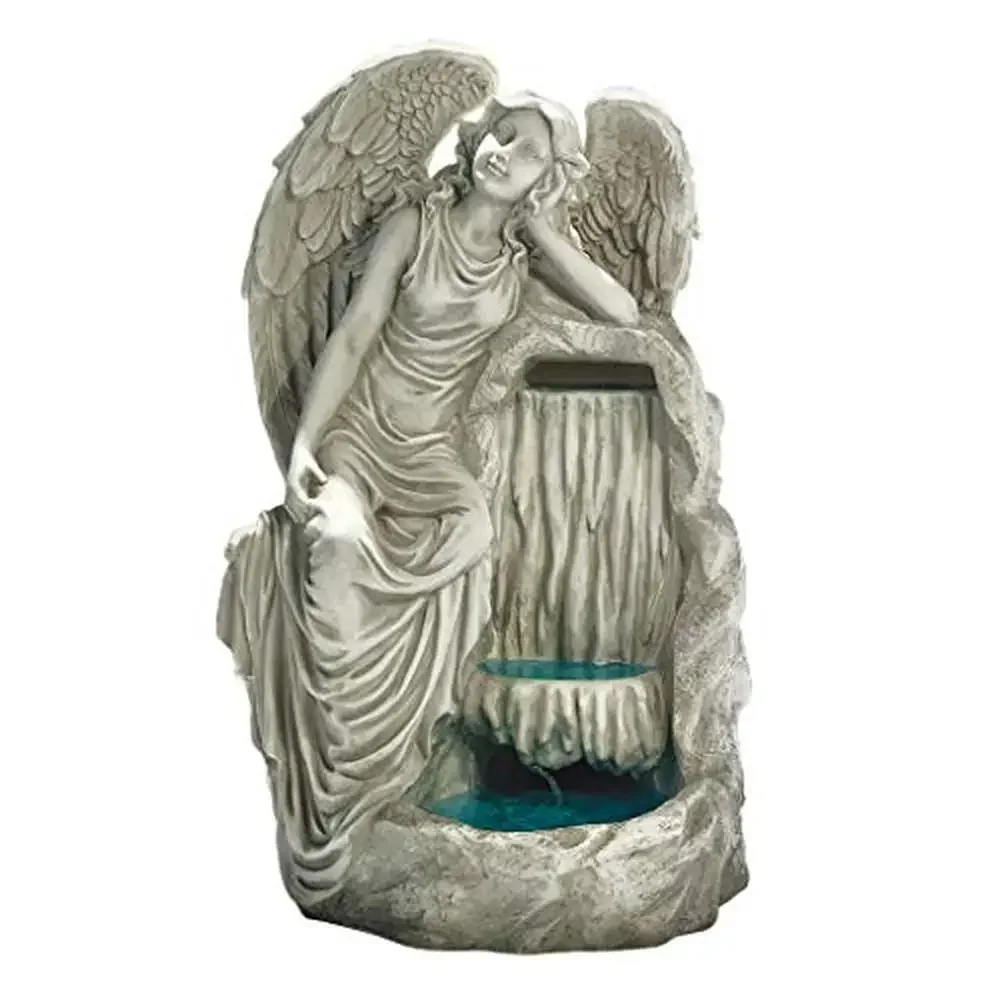 Садовый фонтан Grace Angel с рециркуляционным насосом, прочный материал из смолы, ручная отделка, 16 дюймов x 14,5 дюймов x 28 дюймов, 32 фунта, древний
Садовый фонтан Grace Angel с рециркуляционным насосом, прочный материал из смолы, ручная отделка, 16 дюймов x 14,5 дюймов x 28 дюймов, 32 фунта, древний