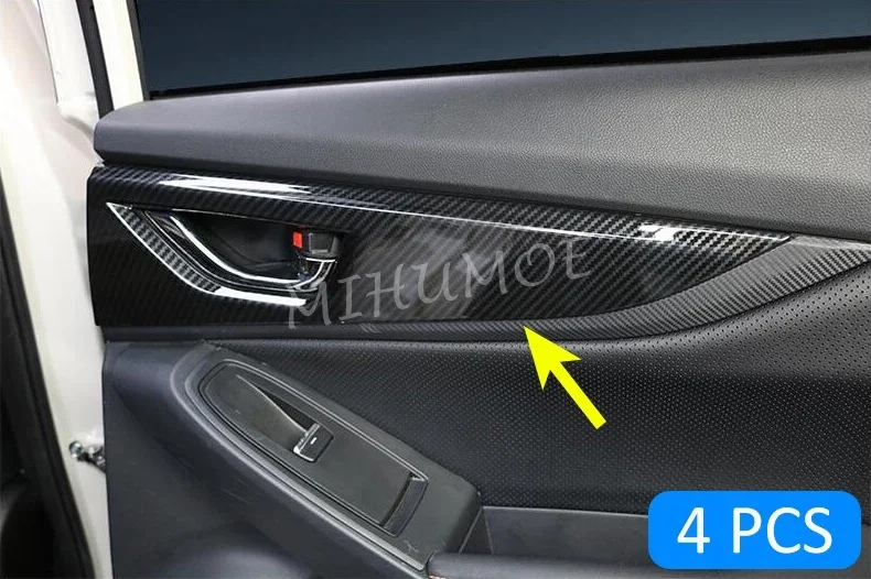 4Pcs Carbon Fiber Interior Door Handle Surrounds Cover Trims For Subaru Impreza Crosstrek XV 2017 2018 2019 2020 2021 2022 2023
4Pcs Carbon Fiber Interior Door Handle Surrounds Cover Trims For Subaru Impreza Crosstrek XV 2017 2018 2019 2020 2021 2022 2023