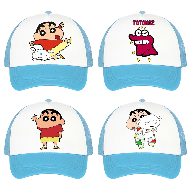 Crayon Shinchans Baseball Caps Anime Character Printed Sun Hat Kids Adults Adjustable Pointed Cap Cartoon Summer Casual Hats New
Crayon Shinchans Baseball Caps Anime Character Printed Sun Hat Kids Adults Adjustable Pointed Cap Cartoon Summer Casual Hats New