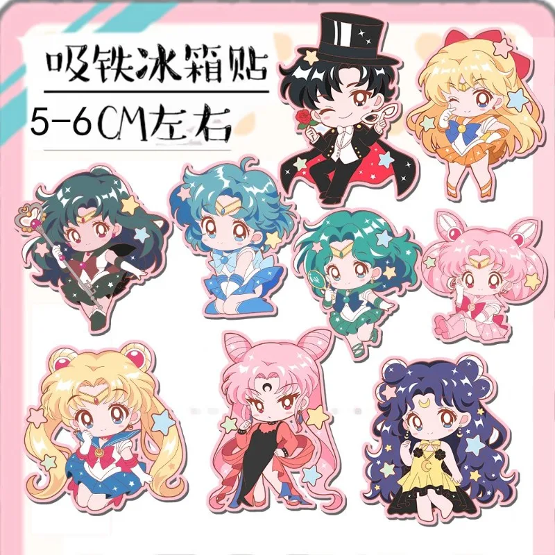 Розовый Сейлор Мун, все 15, магнитные наклейки, мультяшная анимация, домашний холодильник, железный дверной шкаф, сделай сам, магнитный рождественский подарок
Розовый Сейлор Мун, все 15, магнитные наклейки, мультяшная анимация, домашний холодильник, железный дверной шкаф, сделай сам, магнитный рождественский подарок