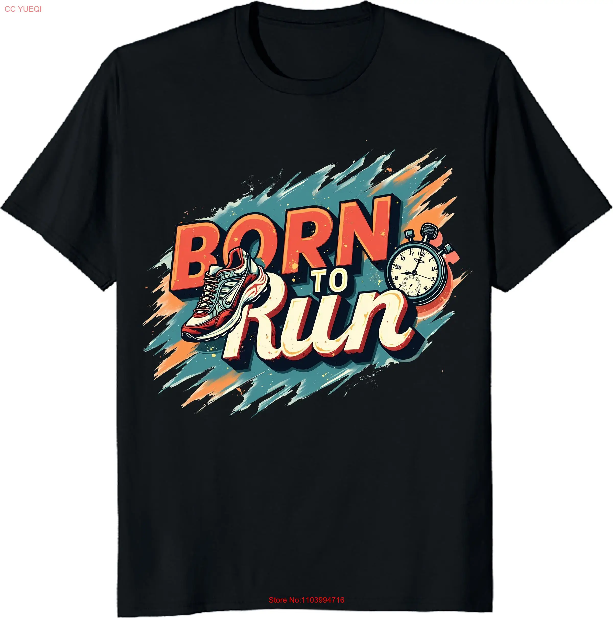 Born To Run T Shirt Running Athletic Apparel Workout Top long or short sleeves
Born To Run T Shirt Running Athletic Apparel Workout Top long or short sleeves