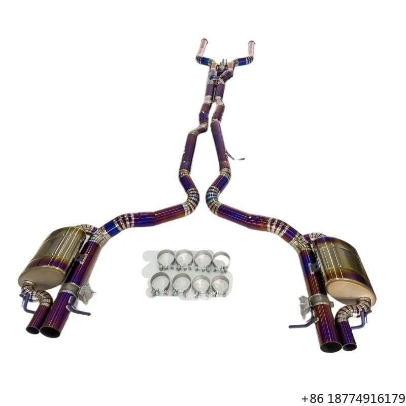 Титановая выхлопная система Catback для GT63/GT63S 4.0T 2019-2023, спортивная гоночная выхлопная система с клапаном, базовый глушитель OEM
Титановая выхлопная система Catback для GT63/GT63S 4.0T 2019-2023, спортивная гоночная выхлопная система с клапаном, базовый глушитель OEM