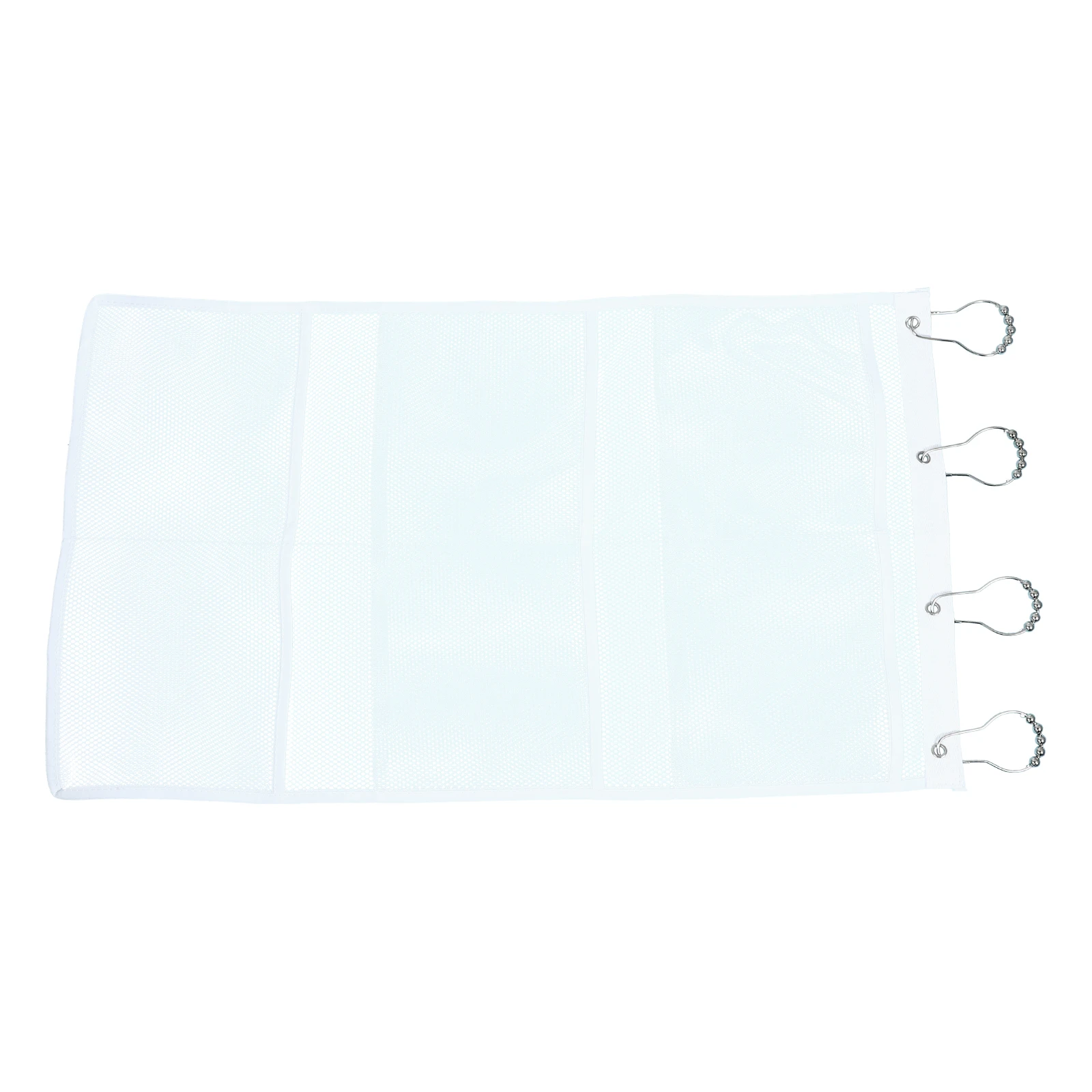 1pc 6 Pocket Bathroom Organizer Mesh Storage Bag Quick Dry Rust-Resistant Hanging Shower Organizer For Toiletries Soap Shampoo
1pc 6 Pocket Bathroom Organizer Mesh Storage Bag Quick Dry Rust-Resistant Hanging Shower Organizer For Toiletries Soap Shampoo